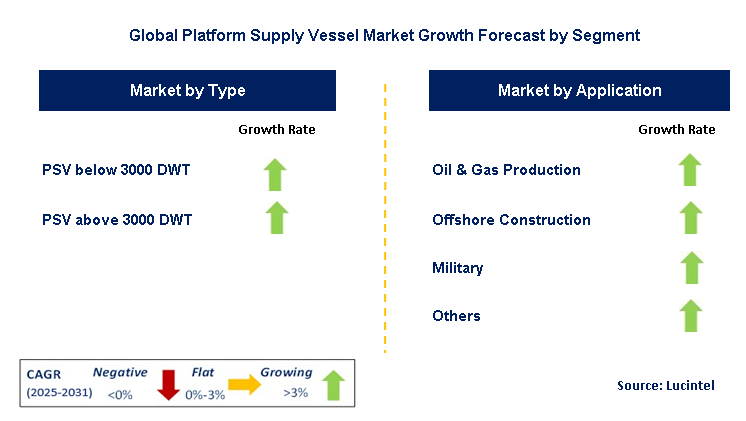 Platform Supply Vessel Market by Segment
