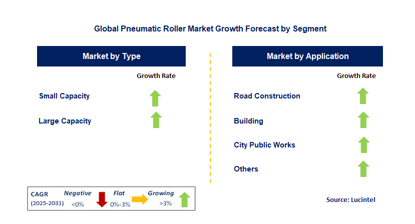 Pneumatic Roller Market by Segment
