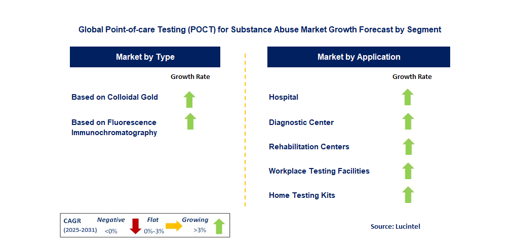 Point-of-Care Testing (POCT) for Substance Abuse Market by Segment