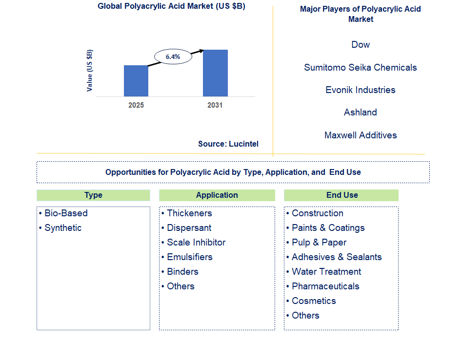 Polyacrylic Acid Market Trends and Forecast