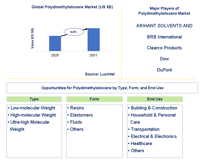 Polydimethylsiloxane Market Trends and Forecast