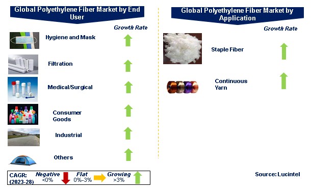 Polyethylene Fiber Market by Segments