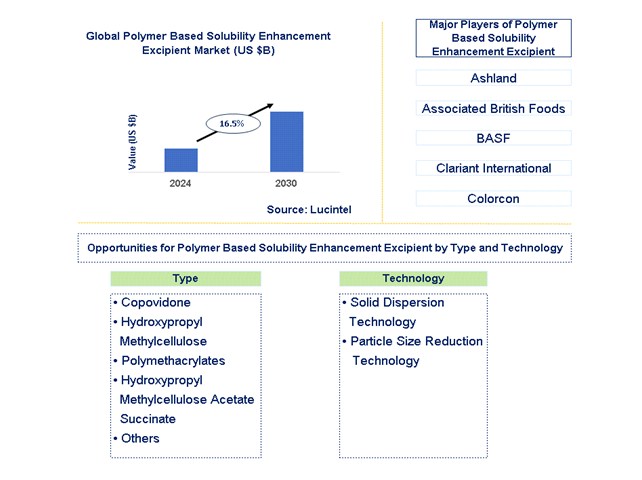 Polymer Based Solubility Enhancement Excipient Trends and Forecast