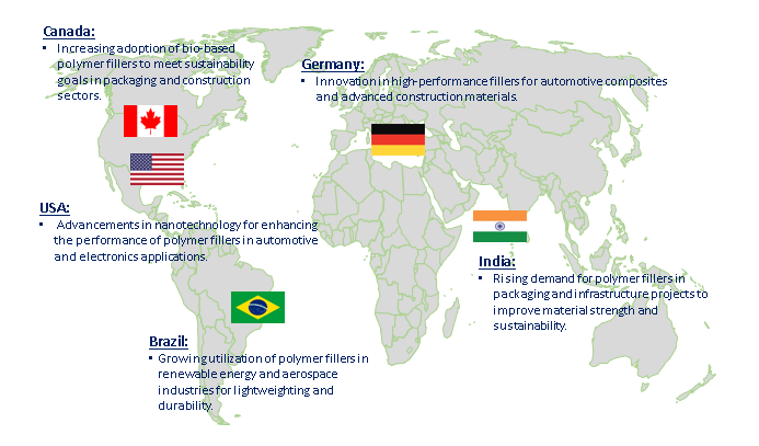 Polymer Filler Market Trends by Region