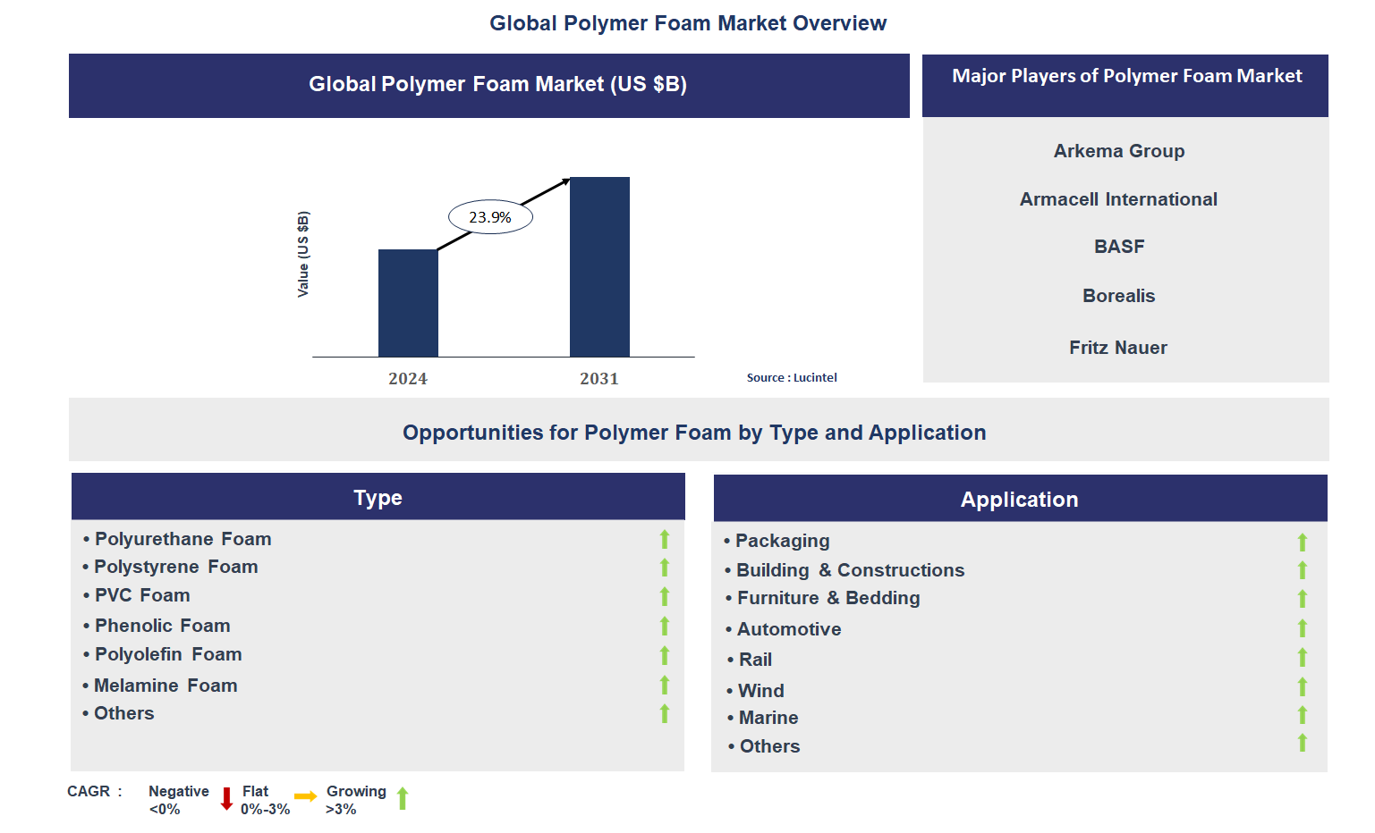 Polymer Foam Market Trends and Forecast