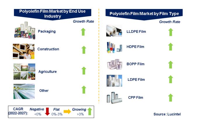 Polyolefin Film Market by Segments
