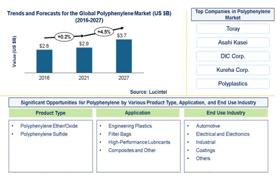 Polyphenylene Market by Product Type, Application, and End Use Industry