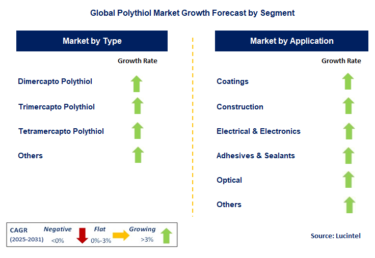 Polythiol Market by Segment