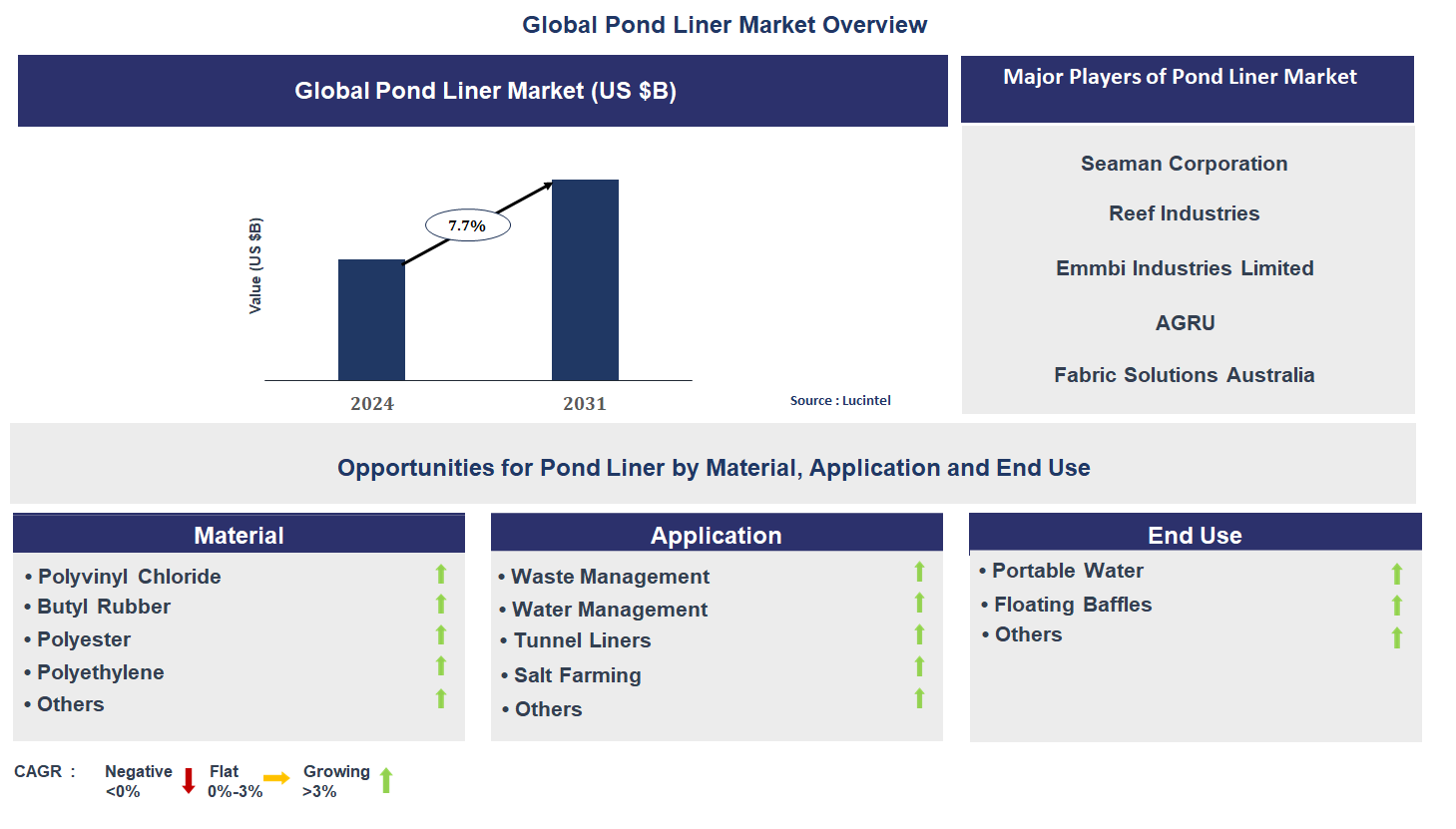 Pond Liner Market Trends and Forecast