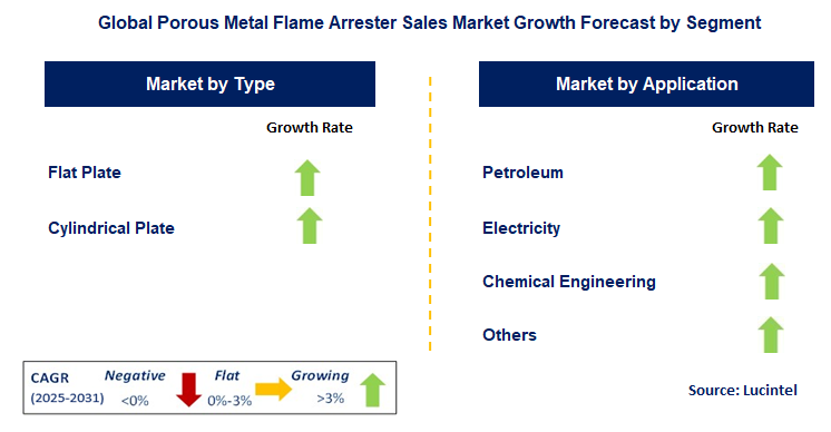 Porous Metal Flame Arrester Sales Market by Segment