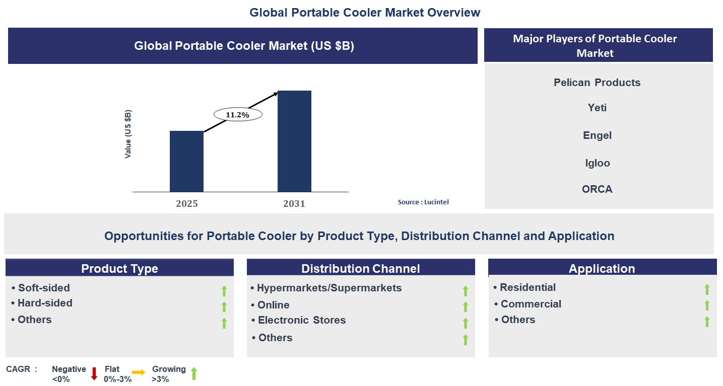 Portable Cooler Market Trends and Forecast