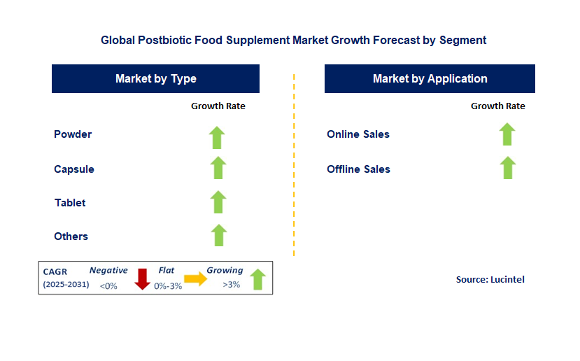 Postbiotic Food Supplement Market by Segment