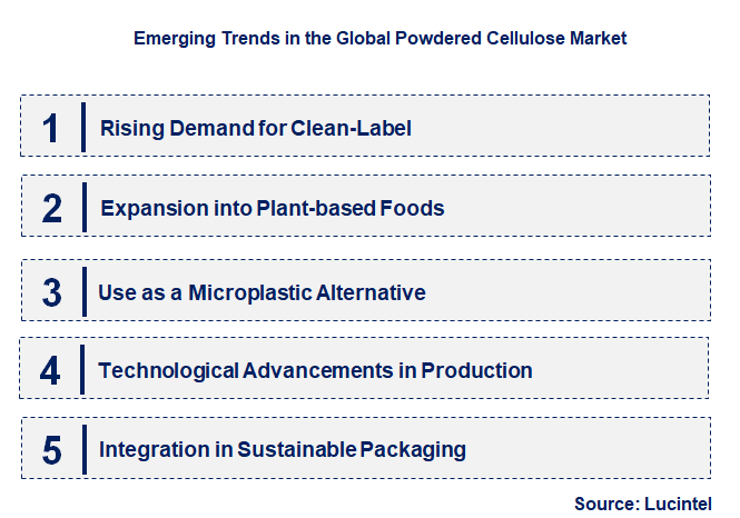 Emerging Trends in the Powdered Cellulose Market
