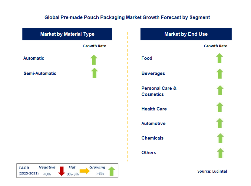 Pre-made Pouch Packaging Market by Segment