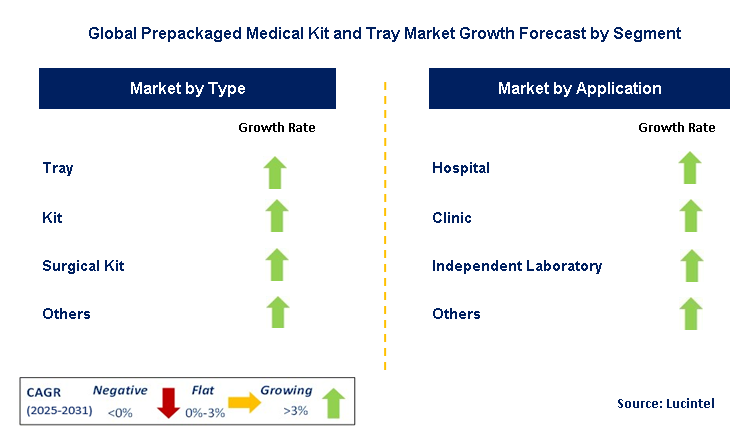 Prepackaged Medical Kit and Tray Market by Segment