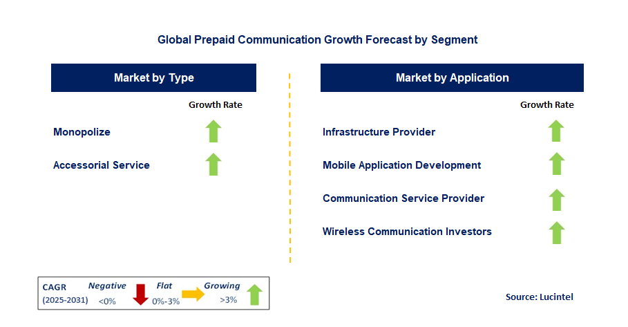 Prepaid Communication Market by Segment