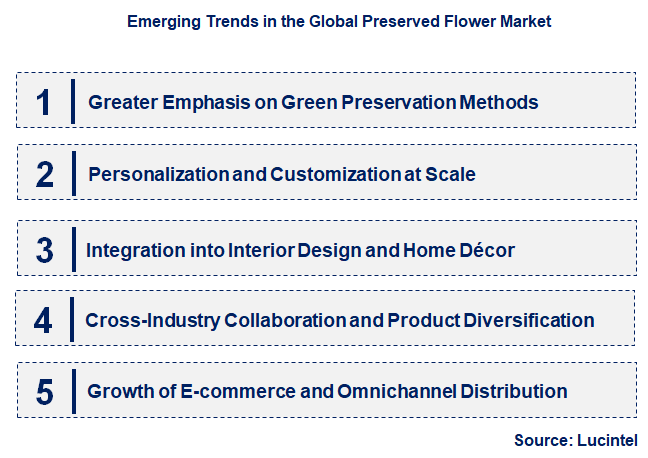 Emerging Trends in the Preserved Flower Market