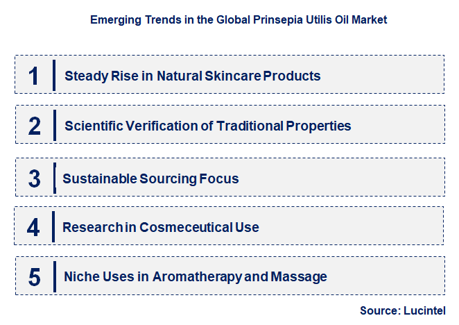Emerging Trends in the Prinsepia Utilis Oil Market
