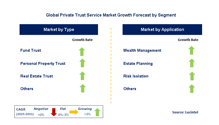 Private Trust Service Market by Segment