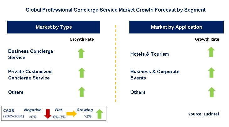 Professional Concierge Service Market by Segment