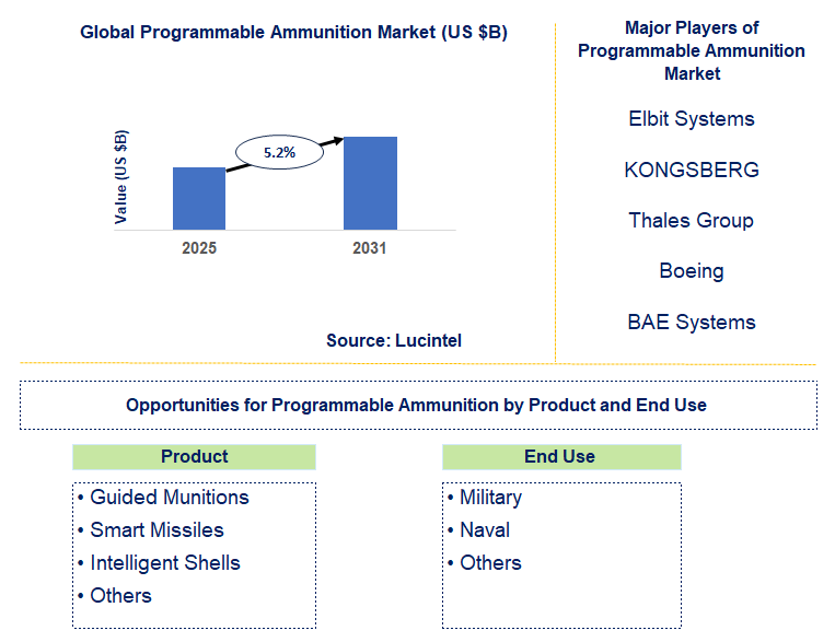 Programmable Ammunition Market Trends and Forecast