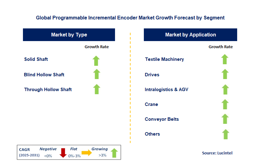 Programmable Incremental Encoder Market by Segment