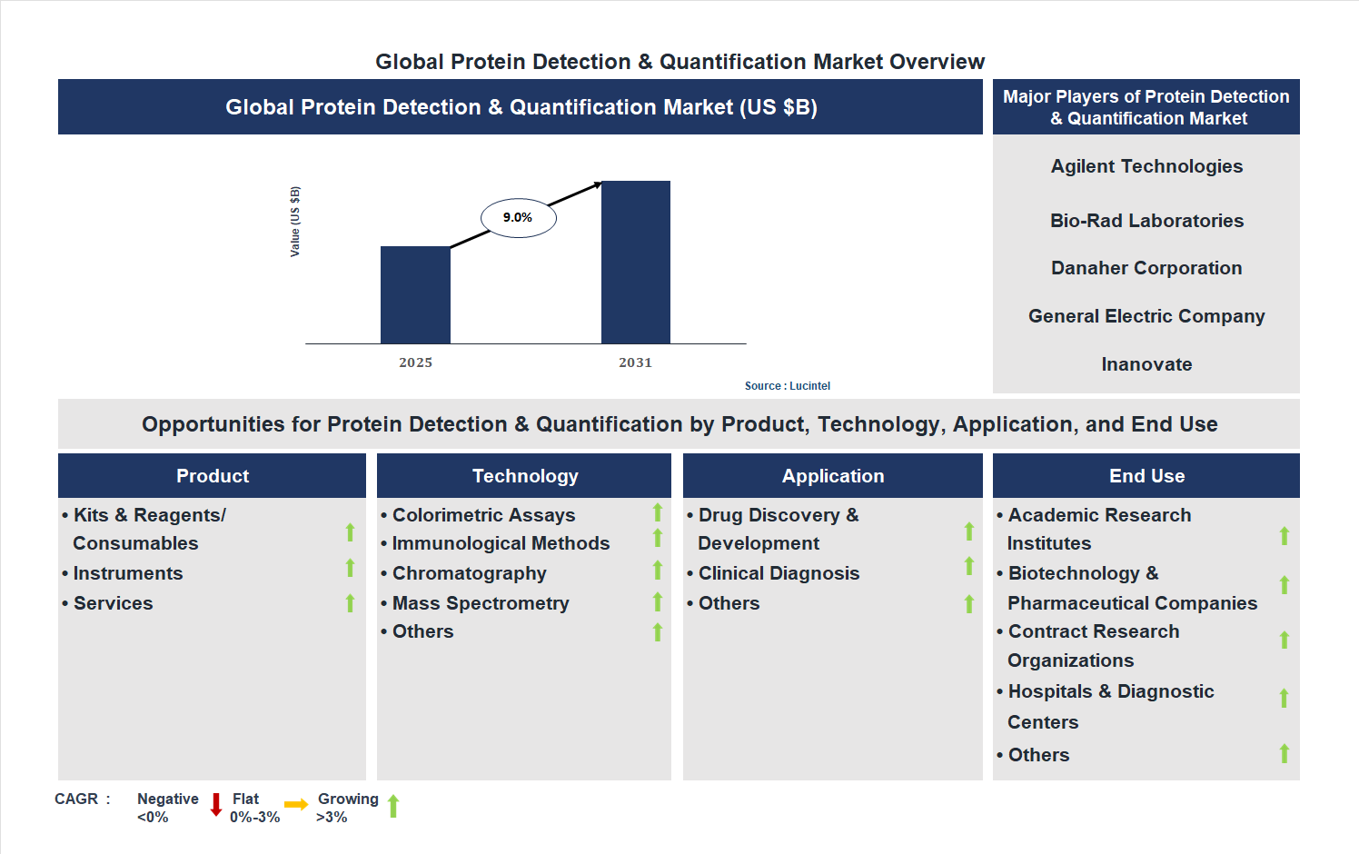 Protein Detection & Quantification Market Trends and Forecast