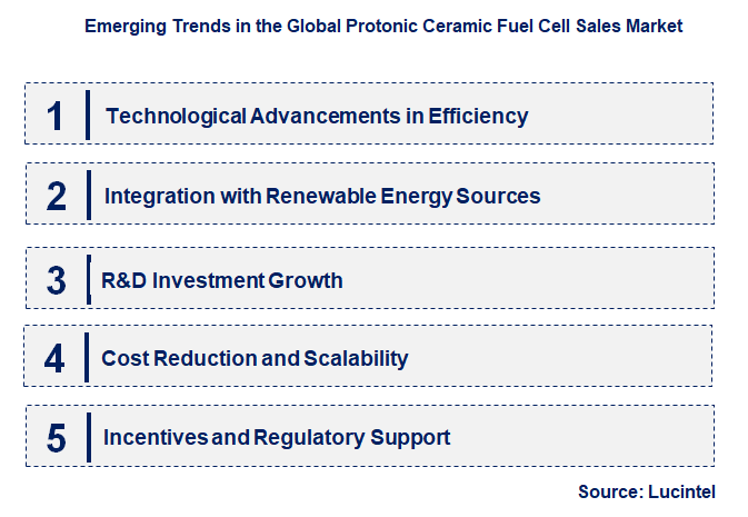 Emerging Trends in the Protonic Ceramic Fuel Cell Market