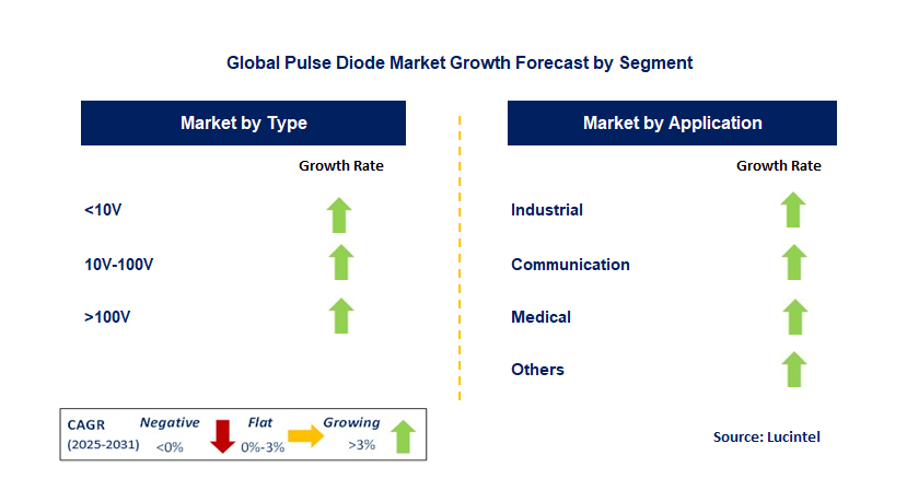 Pulse Diode Market by Segment