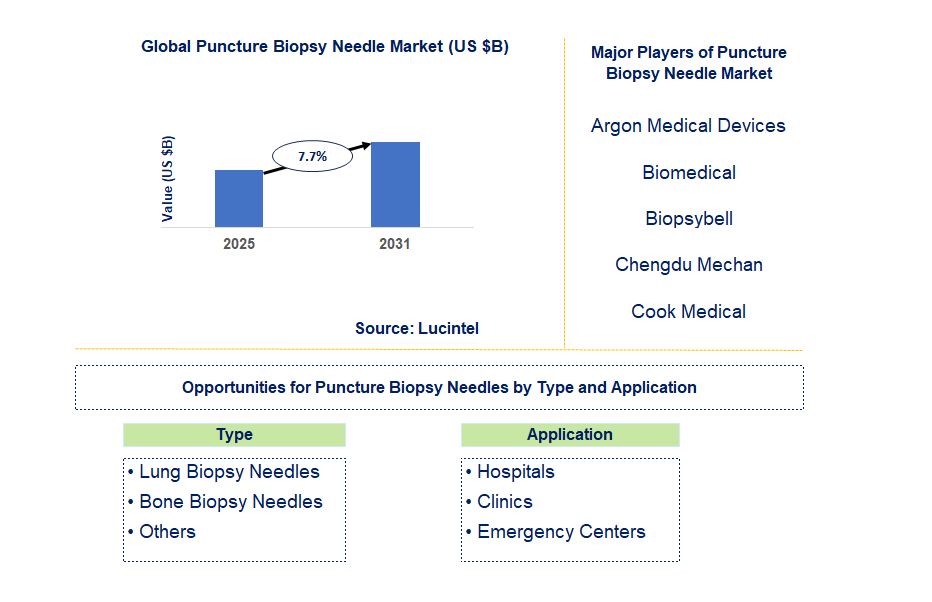 Puncture Biopsy Needle Market Trends and Forecast
