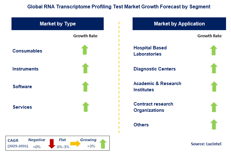 RNA Transcriptome Profiling Test Market by Segment