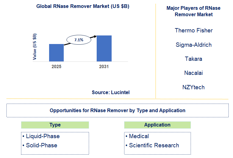 RNase Remover Market Trends and Forecast