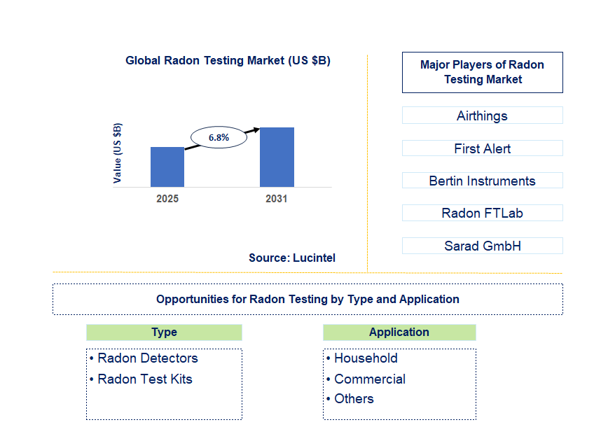 Radon Testing Market Trends and Forecast