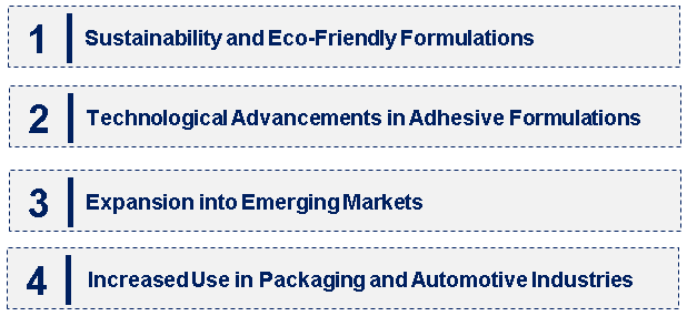 Emerging Trends in the Reactive Hot Melt Adhesive Market