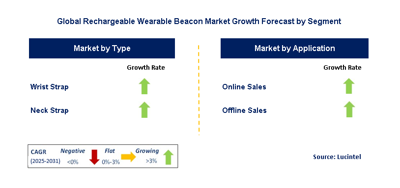 Rechargeable Wearable Beacon Market by Segment