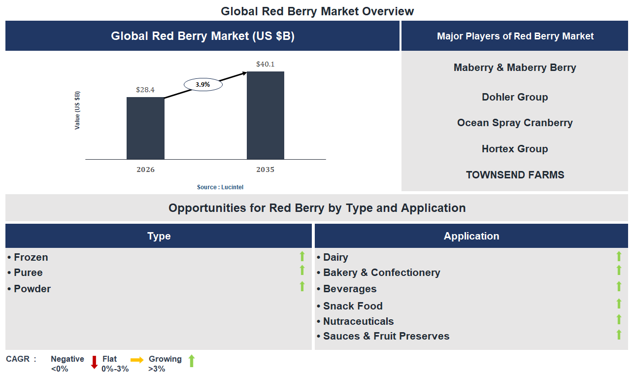 Red Berry Market Trends and Forecast