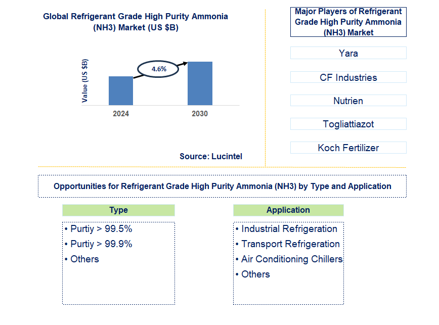 Refrigerant Grade High Purity Ammonia (NH3) Trends and Forecast