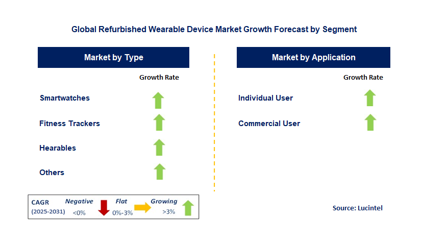 Refurbished Wearable Device Market by Segment
