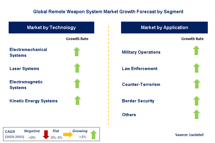 Remote Weapon System Market by Segment