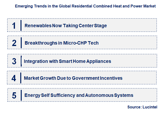 Emerging Trends in the Residential Combined Heat and Power Market