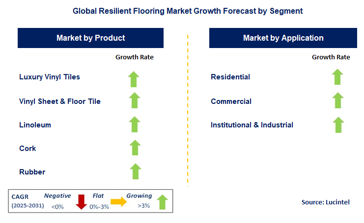 Resilient Flooring Market by Segment