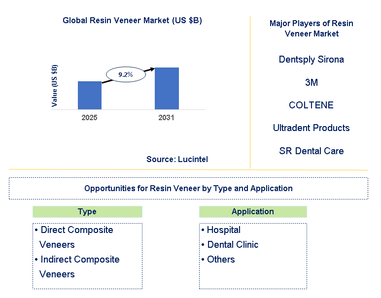 Resin Veneer Market Trends and Forecast