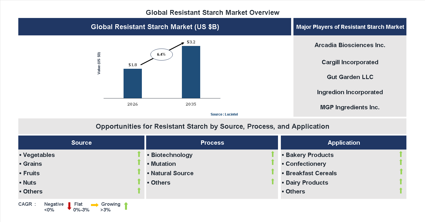 Resistant Starch Market Trends and Forecast