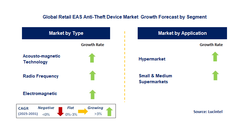 Retail EAS Anti-Theft Device Market by Segment