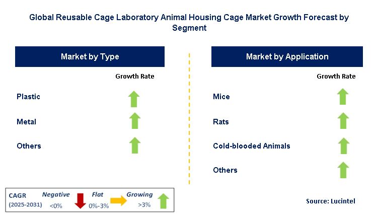 Reusable Cage Laboratory Animal Housing Cage Market by Segment