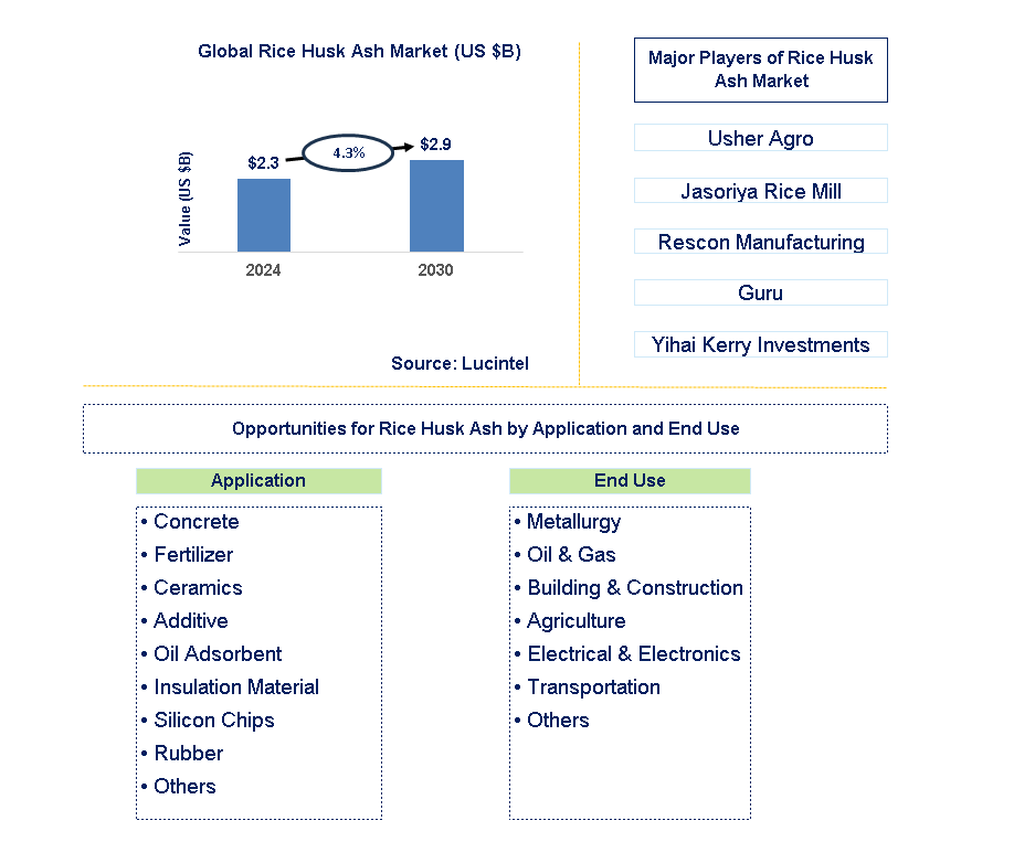 Rice Husk Ash Trends and Forecast