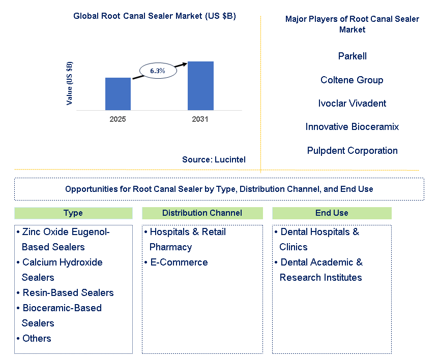 Root Canal Sealer Market Trends and Forecast