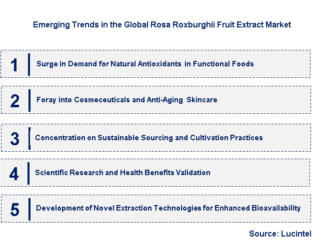 Emerging Trends in the Rosa Roxburghii Fruit Extract Market