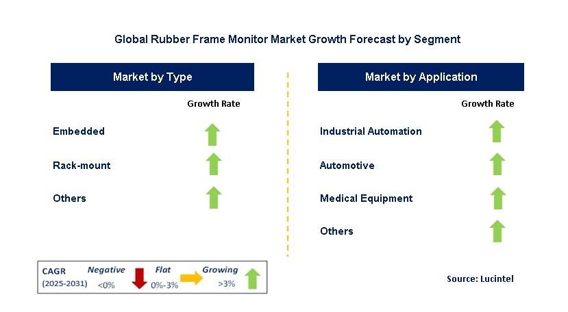 Rubber Frame Monitor Market by Segment