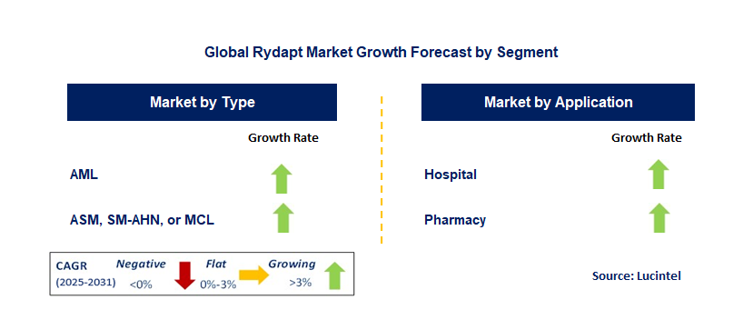 Rydapt Market by Segment
